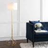 61.5" Metal Floor Lamp (Includes LED Light Bulb) Gold - Jonathan Y