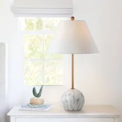 29" Resin/Metal Miami Minimalist Table Lamp (Includes LED Light Bulb) Gold - JONATHAN Y 8 29" Resin/Metal Miami Minimalist Table Lamp (Includes LED Light Bulb) Gold - JONATHAN Y -Furniture store GUEST c1d1ab8a 618a 423e 9fa8 2d0c22f19efd