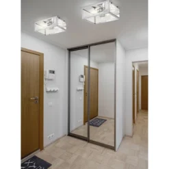 12" Metal/Glass Grayson Flush Mount (Includes Energy Efficient Light Bulb) - JONATHAN Y 9 12" Metal/Glass Grayson Flush Mount (Includes Energy Efficient Light Bulb) - JONATHAN Y -Furniture store GUEST c4ffd619 13b2 4007 bc9d cf845483ff4a