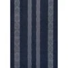 Nautisk Trellis Stripe Machine-Washable Area Rug - JONATHAN Y