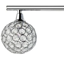 JONATHAN Y Maeve 3-Light Iron/Glass Contemporary Glam LED Vanity Light -Furniture store GUEST c7d87875 1873 4635 9474 ec951b3557b8