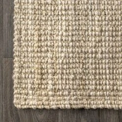Hiro Hand Woven Chunky Jute Area Rug - JONATHAN Y -Furniture store GUEST c968cceb d0f1 4076 b0b7 8b59f0dadc21