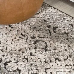 JONATHAN Y Duenas High-Low Shabby Damask Shabby Chic Indoor/Outdoor Area Rug -Furniture store GUEST caf5e34d ec06 4b4d 94c0 c5f550f35aea