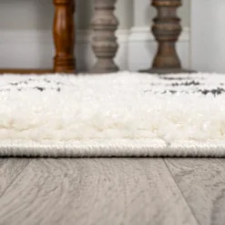 Cristo Berber Geometric Shag Indoor Area Rug - JONATHAN Y -Furniture store GUEST cc979049 423f 48a5 a5a1 ca405f7afc0b