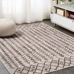 Tokay Bohemian Inspired Geometric Indoor/Outdoor Area Rug - JONATHAN Y -Furniture store GUEST cdb6c230 d9c4 4e23 a0bf 1fe195fed876