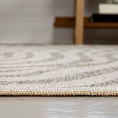 JONATHAN Y Eryx Modern Bohemian Abstract Organic Reversible Machine-Washable Indoor/Outdoor Area Rug 7 JONATHAN Y Eryx Modern Bohemian Abstract Organic Reversible Machine-Washable Indoor/Outdoor Area Rug - Image 7