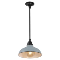 JONATHAN Y Jasper Farmhouse Industrial Indoor/Outdoor Iron LED Pendant -Furniture store GUEST d121b93c c5ac 43dc bffa e11e3f39acab