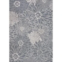 Bahamas Modern All-Over Floral Indoor/Outdoor Area Rug - JONATHAN Y