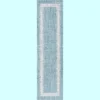 Scandi Minimalist Border Indoor/Outdoor Area Rug - JONATHAN Y