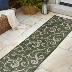Maribel Traditional Classic All-Over Scroll Indoor/Outdoor Area Rug - JONATHAN Y -Furniture store GUEST d22a1ba7 31cc 4d26 9b8e 1d7b412c0649