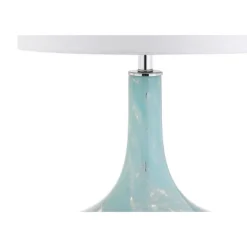 29" Glass/Acrylic Montreal Table Lamp (Includes LED Light Bulb) Ice Blue- Jonathan Y -Furniture store GUEST d523ba03 4bcf 4924 a391 78cdf77a3f99