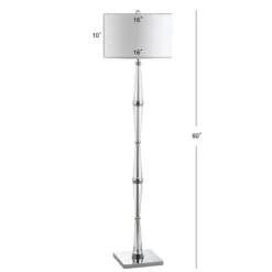60" Francine Crystal Floor Lamp (Includes LED Light Bulb) Clear - JONATHAN Y 5 60" Francine Crystal Floor Lamp (Includes LED Light Bulb) Clear - JONATHAN Y -Furniture store GUEST d5e78bd0 1fde 4e6a ab82 efea5ed86b3f