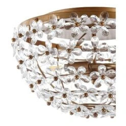 15.5" LED Metal/Acrylic Sconce Antique Gold - Jonathan Y -Furniture store GUEST d65aff36 dead 4b58 b473 a11a4e902fc1
