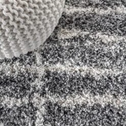 Susa Ogee Moroccan Trellis Shag Area Rug - JONATHAN Y -Furniture store GUEST d8a1834b 09b7 4d7c 9a38 33872edb07a7