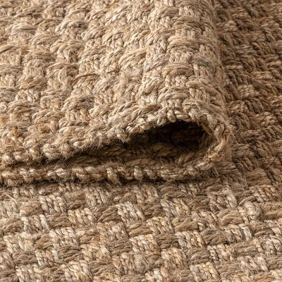 Estera Hand Woven Boucle Chunky Jute Indoor Area Rug - JONATHAN Y 5 Estera Hand Woven Boucle Chunky Jute Indoor Area Rug - JONATHAN Y - Image 5