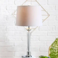 28.25" Crystal Foster Table Lamp (Includes LED Light Bulb) Clear - Jonathan Y 7 28.25" Crystal Foster Table Lamp (Includes LED Light Bulb) Clear - Jonathan Y -Furniture store GUEST ddb28859 b521 4386 aa03 e976aabc459b