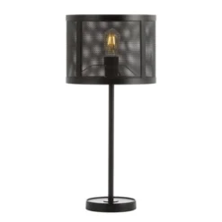 JONATHAN Y Wilcox Minimalist Metal LED Table Lamp