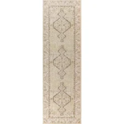 Lila Modern Medallion Area Rug - JONATHAN Y