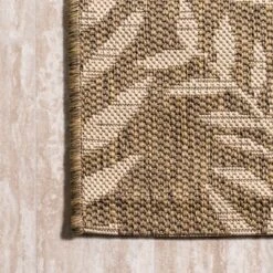Nevis Palm Frond Indoor/Outdoor Area Rug - JONATHAN Y -Furniture store GUEST e068f3a8 8066 47f1 96c4 3fe066b92a38