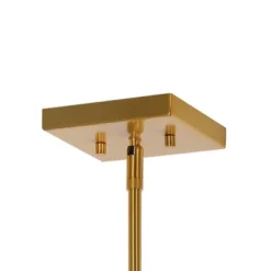 9.25" 1-Light Girard Farmhouse Industrial Iron LED Pendant Black/Brass Gold - JONATHAN Y -Furniture store GUEST e1f1273a ce32 4e68 9cb3 c352a34892f0