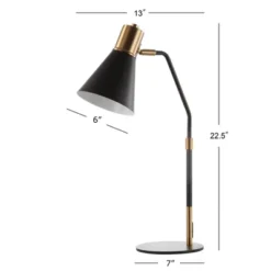 22.5" Metal Apollo Task Lamp (Includes LED Light Bulb) Black - JONATHAN Y 5 22.5" Metal Apollo Task Lamp (Includes LED Light Bulb) Black - JONATHAN Y -Furniture store GUEST e33e52b3 334d 4514 b7b5 c43bc01c1b0c