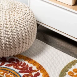 Cassis Ornate Ogee Trellis High-Low Indoor/Outdoor Area Rug - JONATHAN Y -Furniture store GUEST e6dd2c24 199f 449e 87ad f1bfcdee3472