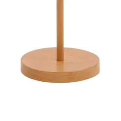 61" 2-Light Ocata Coastal Bohemian Iron/Rattan LED Floor Lamp With Pull-Chain Brown Wood (Includes LED Light Bulb) - JONATHAN Y -Furniture store GUEST eaec78be f845 4830 b18f 736c327d54a2