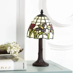 JONATHAN Y Hummingbird Tiffany-Style LED Table Lamp -Furniture store GUEST ec073d4f 2a47 412f 99d9 ce3bdc4c296c
