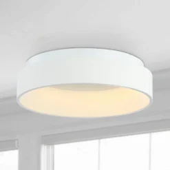 17.75" Ring Flush Mount Ceiling Light (Includes Energy Efficient Light Bulb) - JONATHAN Y -Furniture store GUEST ed8c26f1 3d99 4055 bdb3 fe7aacf8eb94