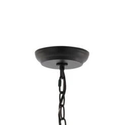 6.75" 1-Light Glendale Farmhouse Industrial Iron/Glass Outdoor LED Pendant Black/Clear - JONATHAN Y -Furniture store GUEST ee85c521 60d9 4ed2 9b2c ad930c8c81b0