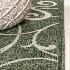 Maribel Traditional Classic All-Over Scroll Indoor/Outdoor Area Rug - JONATHAN Y -Furniture store GUEST efc0f07b 2e09 4146 92cd e591f0d92d1f