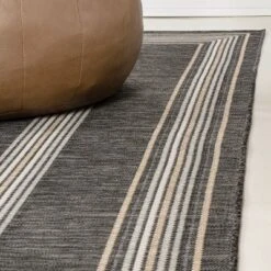 JONATHAN Y Argo Classic Nautical Mitre Stripe Reversible Machine-Washable Indoor/Outdoor Area Rug -Furniture store GUEST f1af0d6b 24da 4d0b aa9c c9433ecdb1f4