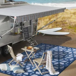 Talaia Neutral Geometric Indoor/Outdoor Area Rug - JONATHAN Y -Furniture store GUEST f3cd7828 dab6 4af7 af9e 530105ca9755