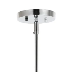 36" 6-Light Atlas Modern Vintage Iron Arm-Adjustable LED Chandelier Chrome - JONATHAN Y -Furniture store GUEST f431d9d8 07db 4c5c 8bce 0bae583a6a49