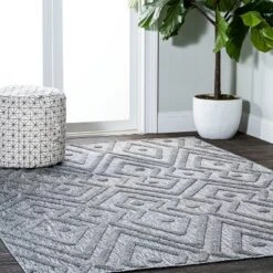 Balansat Moroccan Diamond Indoor/Outdoor Area Rug - JONATHAN Y -Furniture store GUEST f5c9938b c965 4ac4 b6ce c2e2a4d51e1e