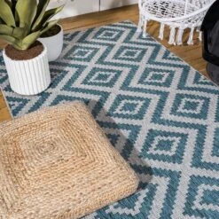 Sintra Diamond Indoor/Outdoor Area Rug - JONATHAN Y -Furniture store GUEST f97c9012 1a93 41ae b149 ca3657bb8a50