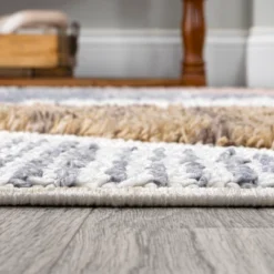 Aileen Geometric Scandi Colorblock Carved Area Rug - JONATHAN Y -Furniture store GUEST fa77aadd 20e8 4b40 9f5a 3ec853d8cbea