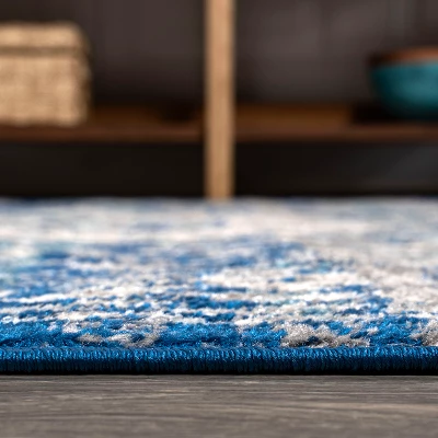 Ferro Filigree Charcoal Black And White Area Rug - JONATHAN Y 2 Ferro Filigree Charcoal Black And White Area Rug - JONATHAN Y - Image 2