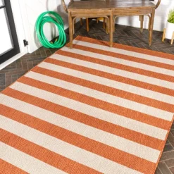 Negril Two-Tone Wide Stripe Indoor/Outdoor Area Rug - JONATHAN Y 13 Negril Two-Tone Wide Stripe Indoor/Outdoor Area Rug - JONATHAN Y -Furniture store GUEST fcd8eceb bbe2 49a7 af64 180d963a3a72