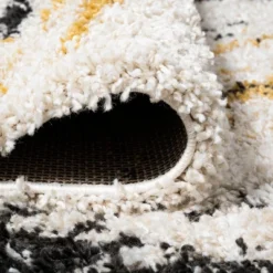 Nova Modern Bold Strie' Shag Area Rug - JONATHAN Y -Furniture store GUEST fcdd1385 74a0 40f6 9c44 18ec7bf2f941