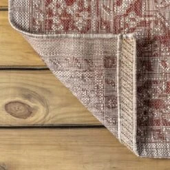 Rozetta Boho Medallion Textured Weave Indoor/Outdoor Area Rug - JONATHAN Y -Furniture store GUEST fdad5799 8e31 476e 8878 bee4a23bc3b6