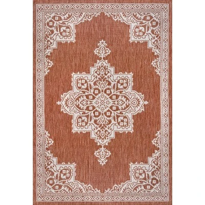 JONATHAN Y Arden Vintage Casual Medallion Indoor/Outdoor Area Rug 8 JONATHAN Y Arden Vintage Casual Medallion Indoor/Outdoor Area Rug - Image 8