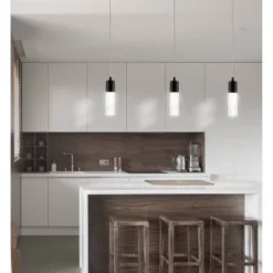 4.75" LED 1-Light Bolha Bubble Acrylic/Iron Minimalist Pendant Black - JONATHAN Y 8 4.75" LED 1-Light Bolha Bubble Acrylic/Iron Minimalist Pendant Black - JONATHAN Y -Furniture store GUEST ff4ad7ec e151 4702 b4d3 444c07f9fc5d